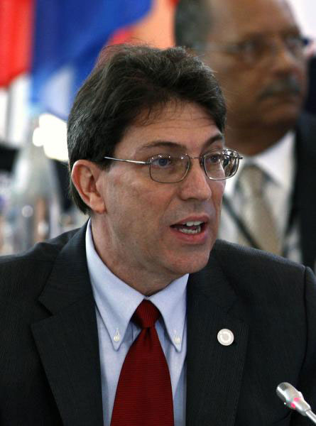 Canciller cubano Bruno Rodríguez Parrilla