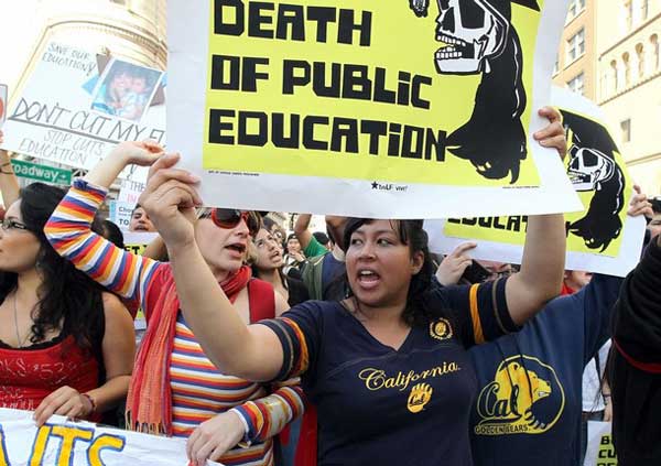 Protestas en Oakland