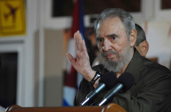 Recibió Fidel a la brigada médica cubana Moto Méndez