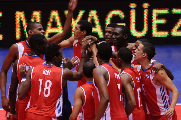 Equipo masculino cubano de voleibol