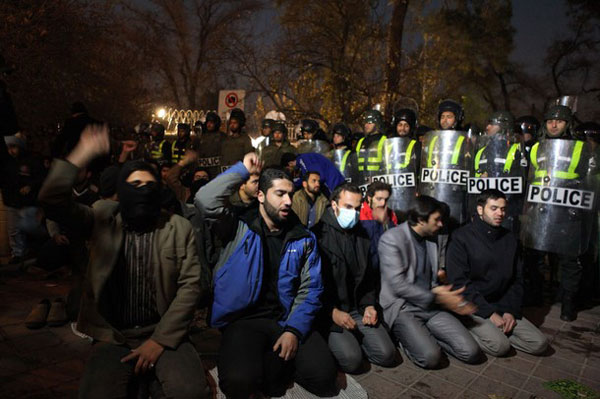 Estudiantes iraníes