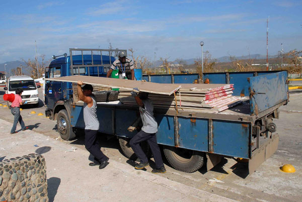 Trabajadores aeroportuarios