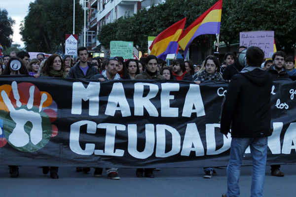 Marea ciudadana en España