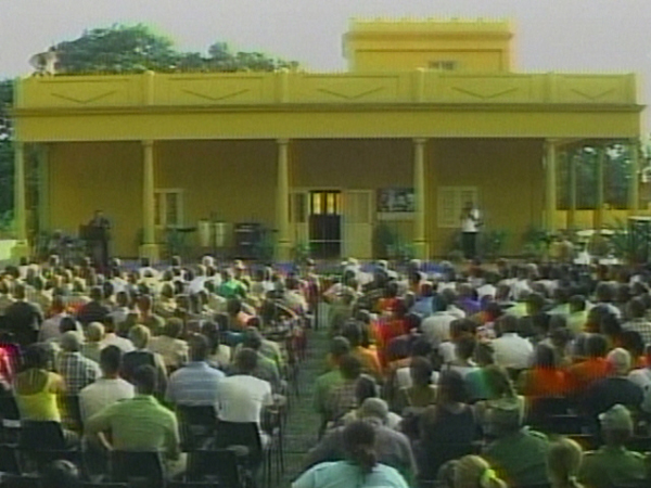 Acto por los 60 años del asalto al cuartel Carlos Manuel de Céspedes