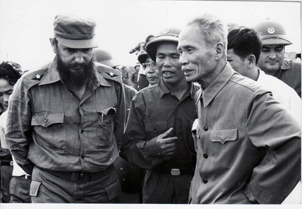 Recuerdos de Fidel en Vietnam