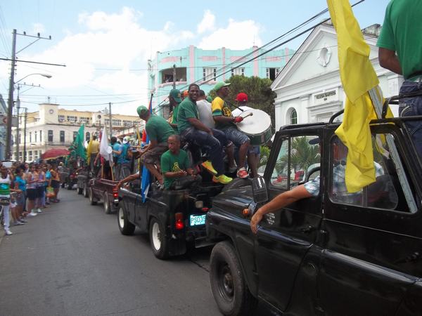 Recibimiento del pueblo pinareño a sus campeones