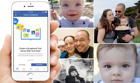 Facebook habilita filtros para las fotos que suban los padres