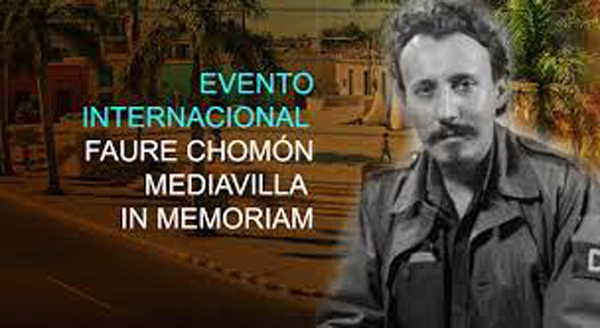 Afiche del Evento Internacional Faure Chomón Medievilla.