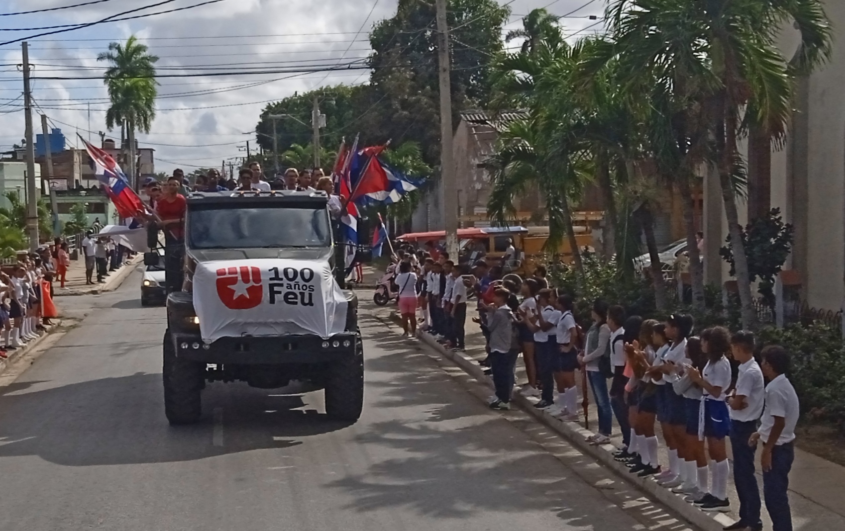 La Caravana de la Victoria en Ciego de Ávila transitó por ruta tomada por los Rebeldes hacia La Habana en enero de 1959. 