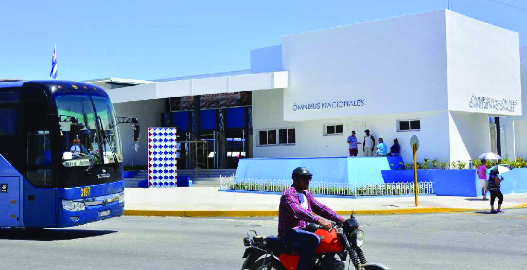 La terminal de Ómnibus Nacionales de Sancti Spíritus