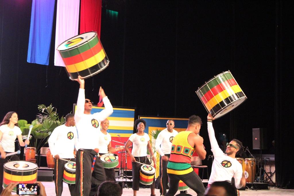 Los tambores de la Escuela de Olodum