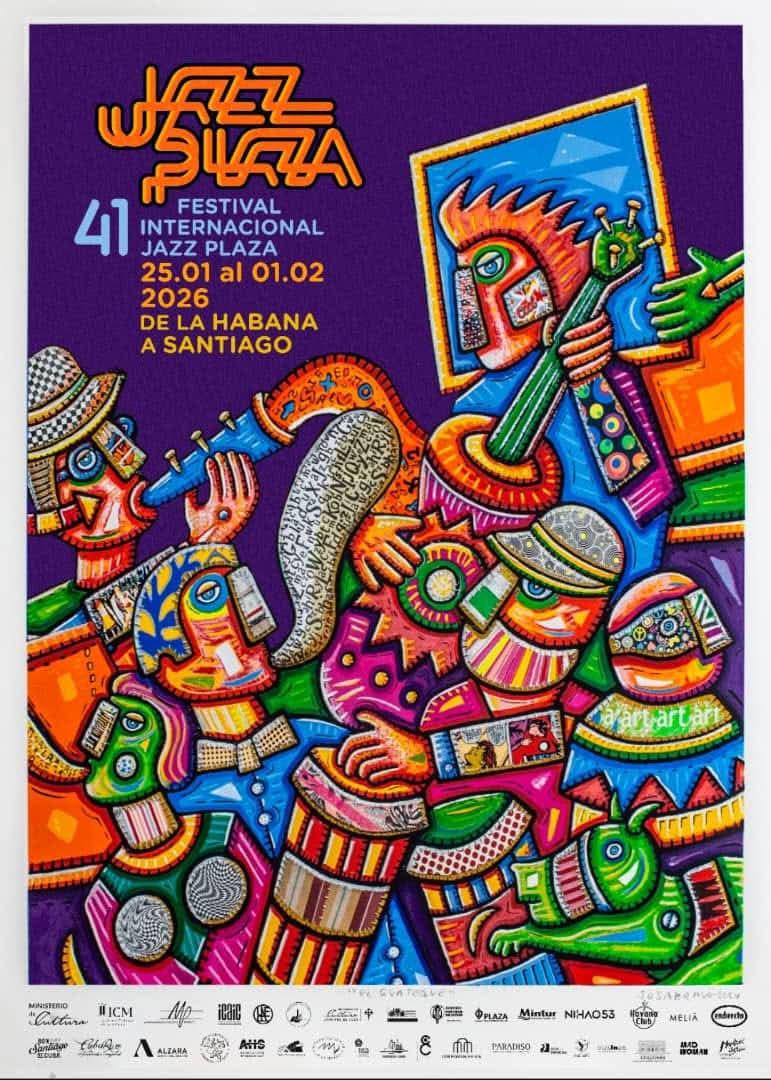 Cartel del festival Jazz Plaza