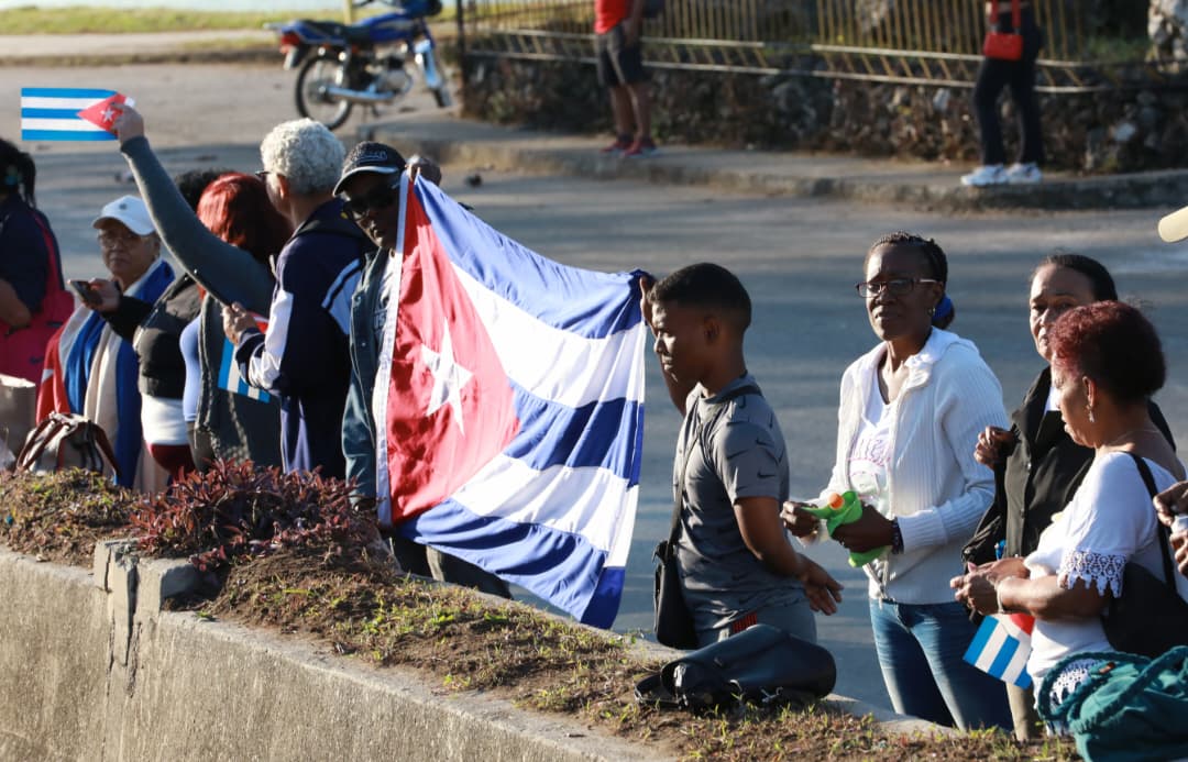 Homenaje a los combatientes cubanos