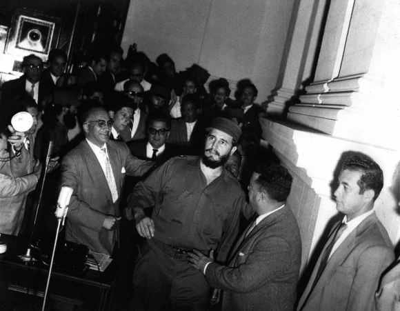 Fidel Castro en la Universidad de Venezuela