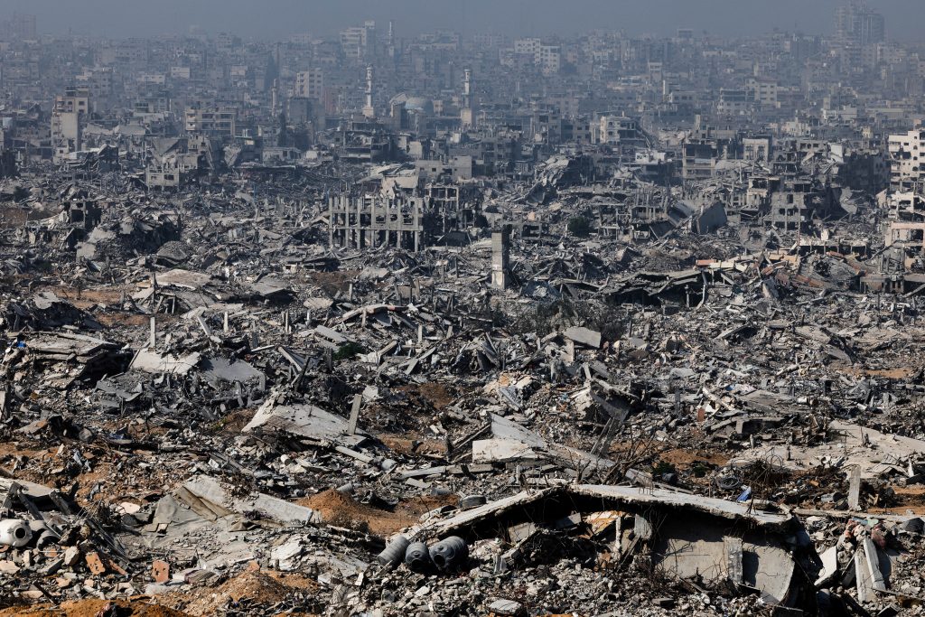 Edificios destruidos en Gaza