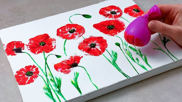 Técnicas simples para pintar en casa