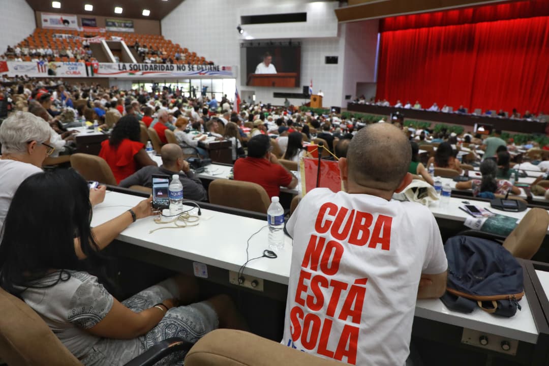 Encuentro de solidaridad con Cuba