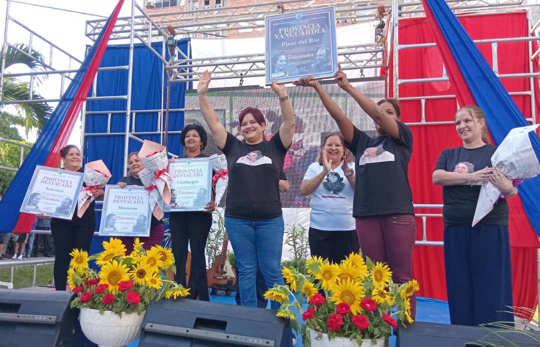Acto nacional por el aniversario 66 de la fundación de la Federación de Mujeres Cubanas (FMC)