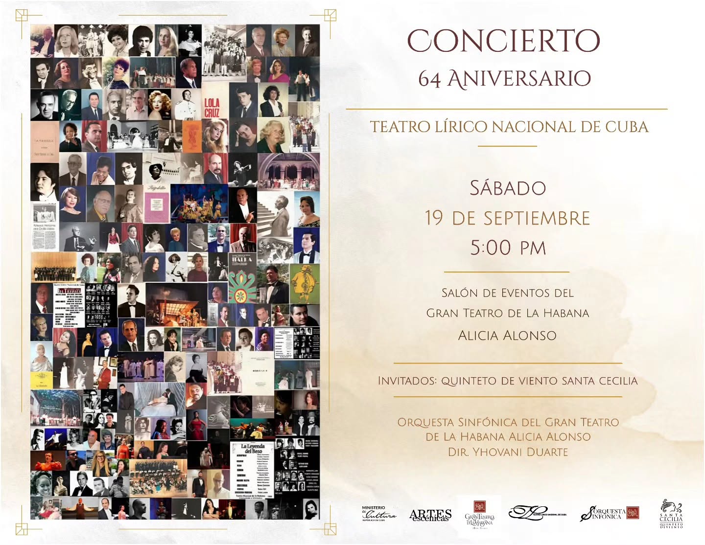 De fiesta el Teatro Lírico Nacional de Cuba