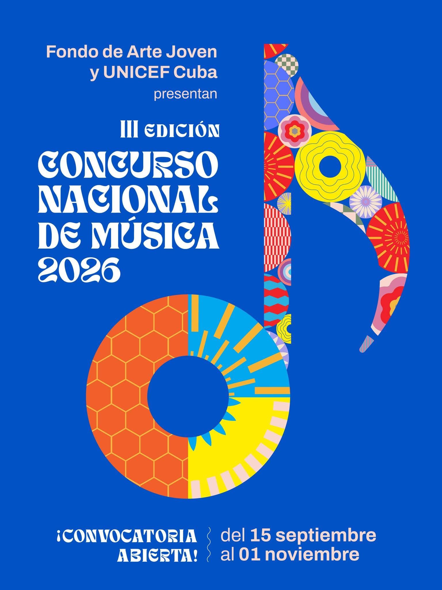 Excelente oportunidad para músicos entre 12 y 18 años