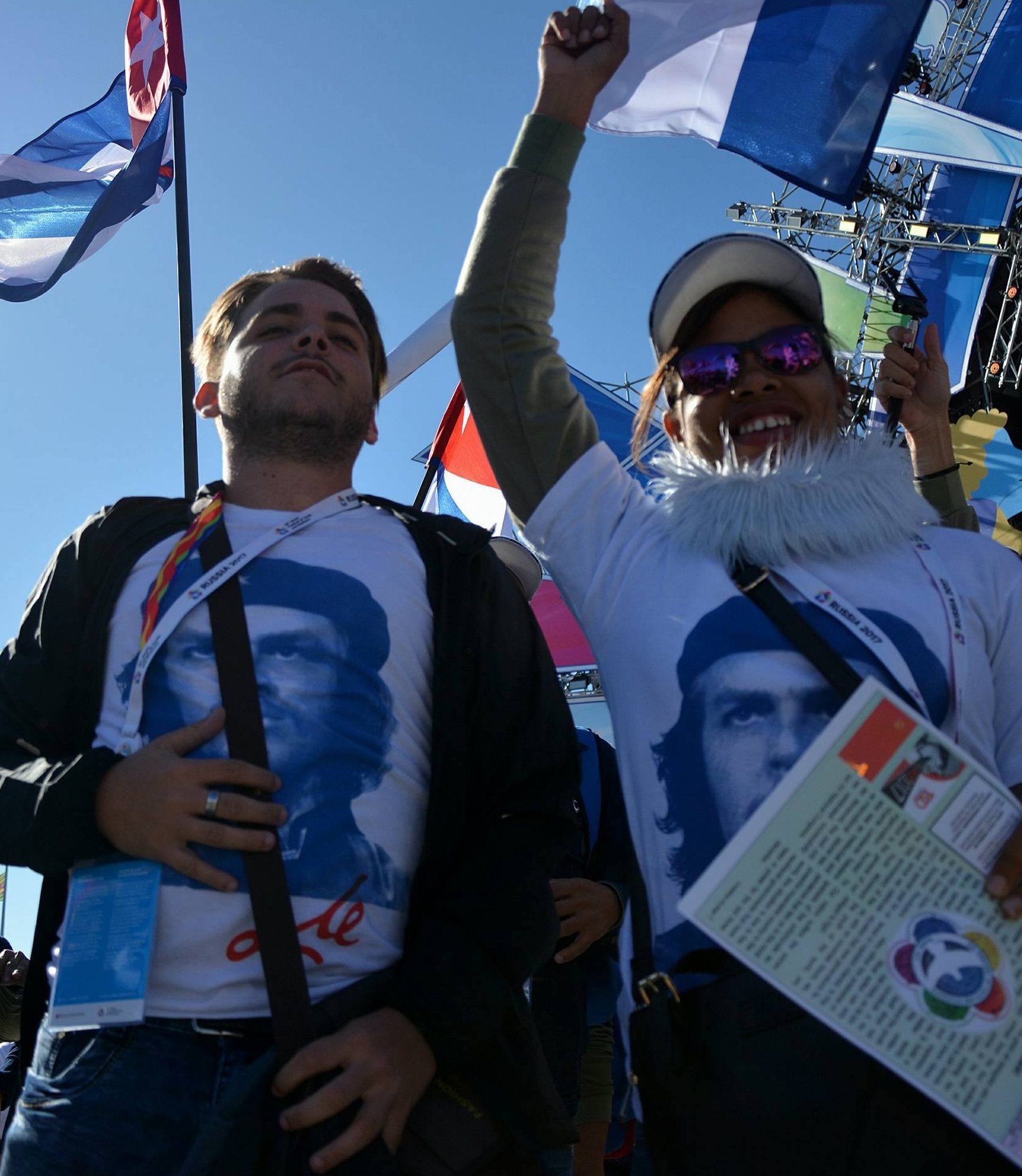 El Che inspira aún a generaciones de revolucionarios. Foto: Roberto Suárez, enviado especial