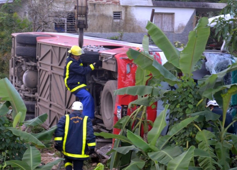 Muertos y heridos por accidente en Yaguajay