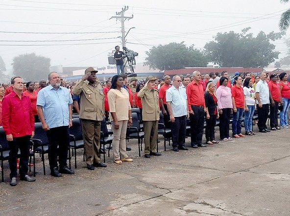 Presidió Raúl en el municipio de Segundo Frente