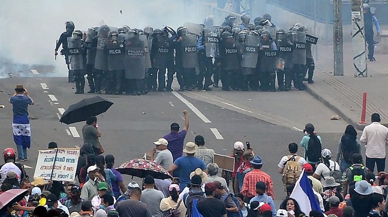 Protestas en Honduras