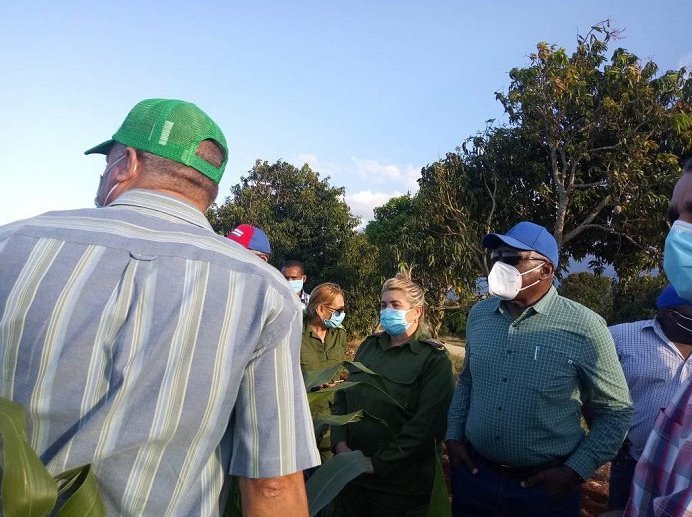 Salvador Valdés Mesa, vicepresidente de la República, en recorrido por la provincia de Sancti Spíritus