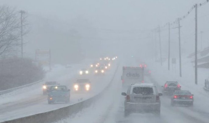 Tormenta de nieve en el este de EE. UU.