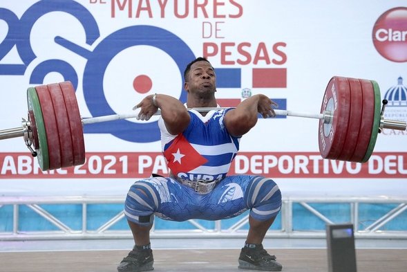 El cubano Olfides Sáez, división de los 96 kg