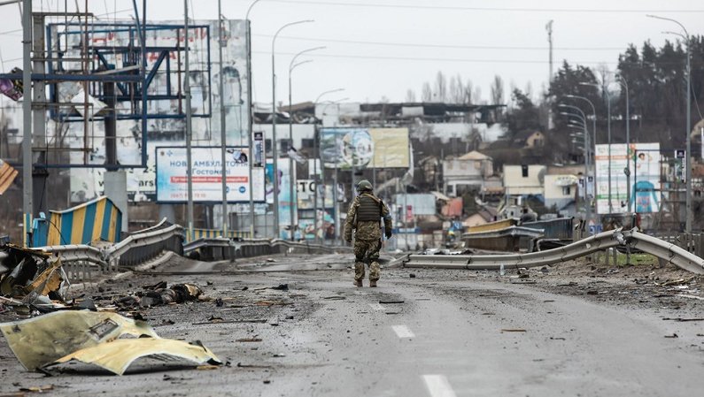 Ucrania acusa a Rusia de la matanza