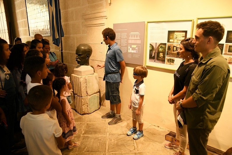 Los niños guía del patrimonio