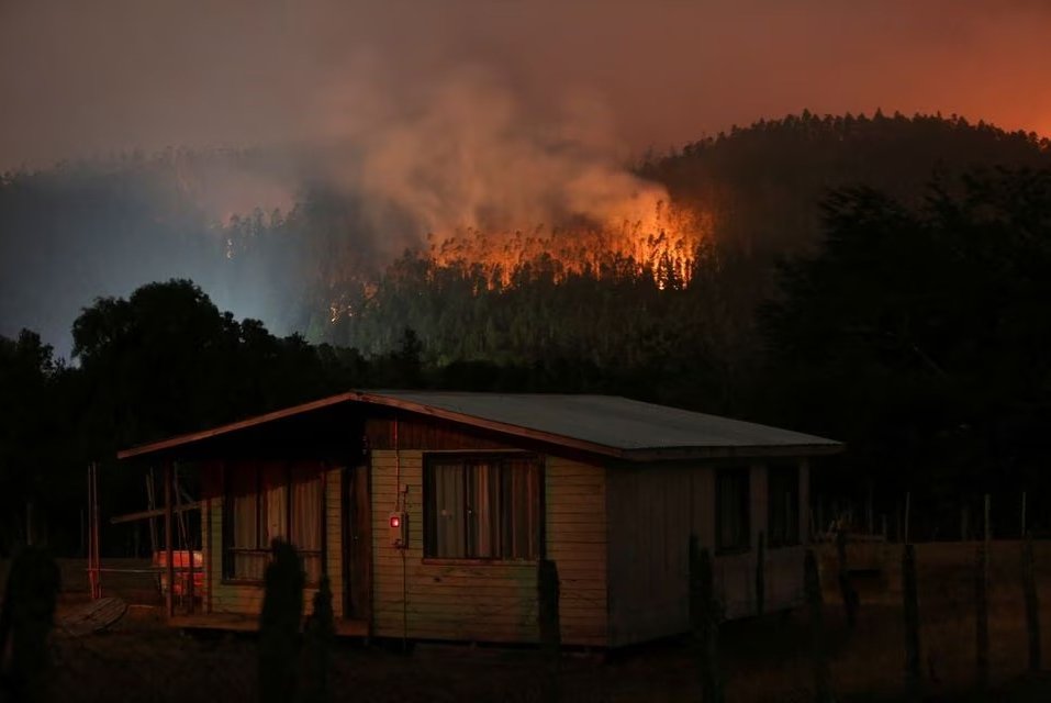 Incendios en Chile