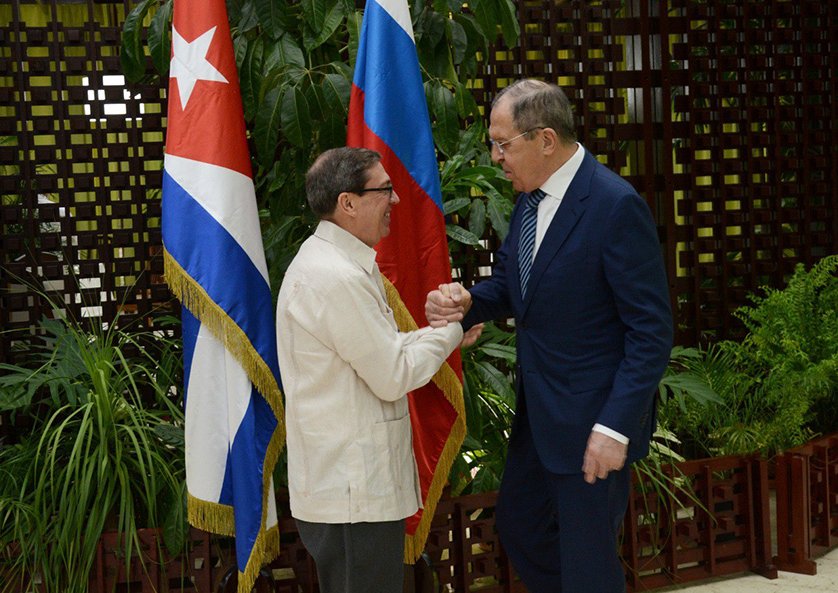 Encuentro entre Serguei Lavrov y Bruno Rodríguez Parrilla