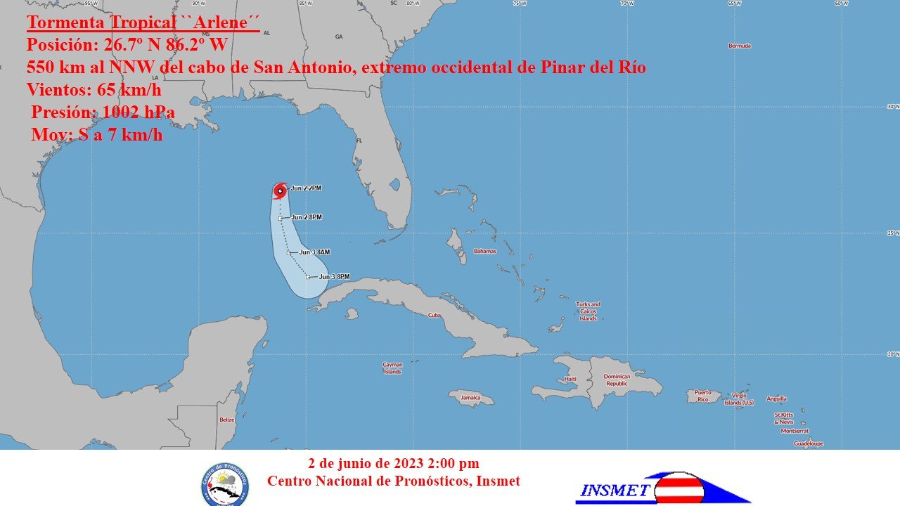 Tormenta tropical Arlene