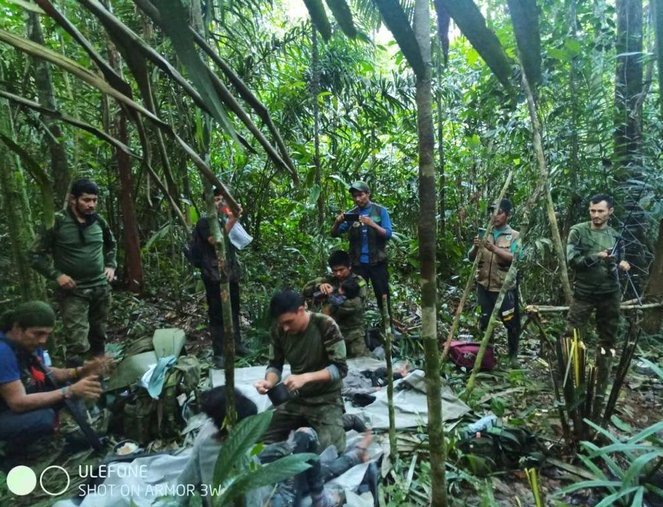 Rescate en Colombia