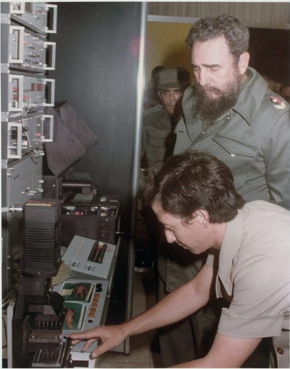 Fidel y la tecnología