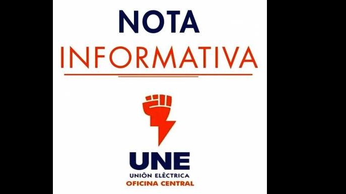 Unión Eléctrica no prevé afectaciones durante el horario pico