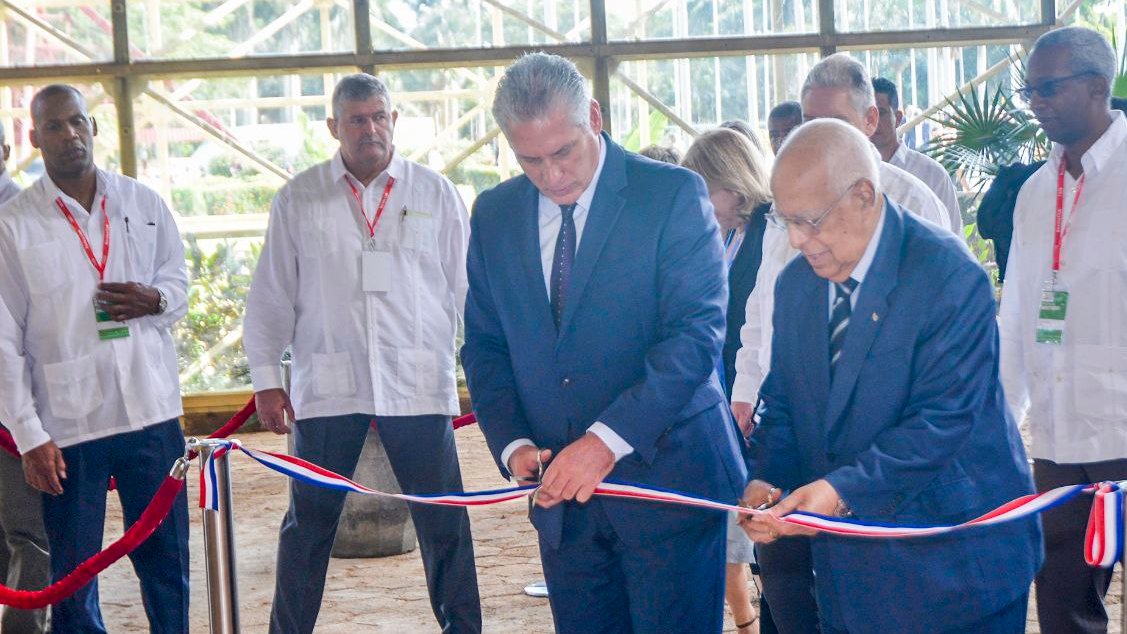 Presidente de Cuba asiste a inauguración de FIHAV 2023