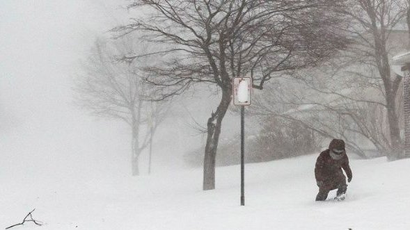 Tormenta de nieve en Estados Unidos