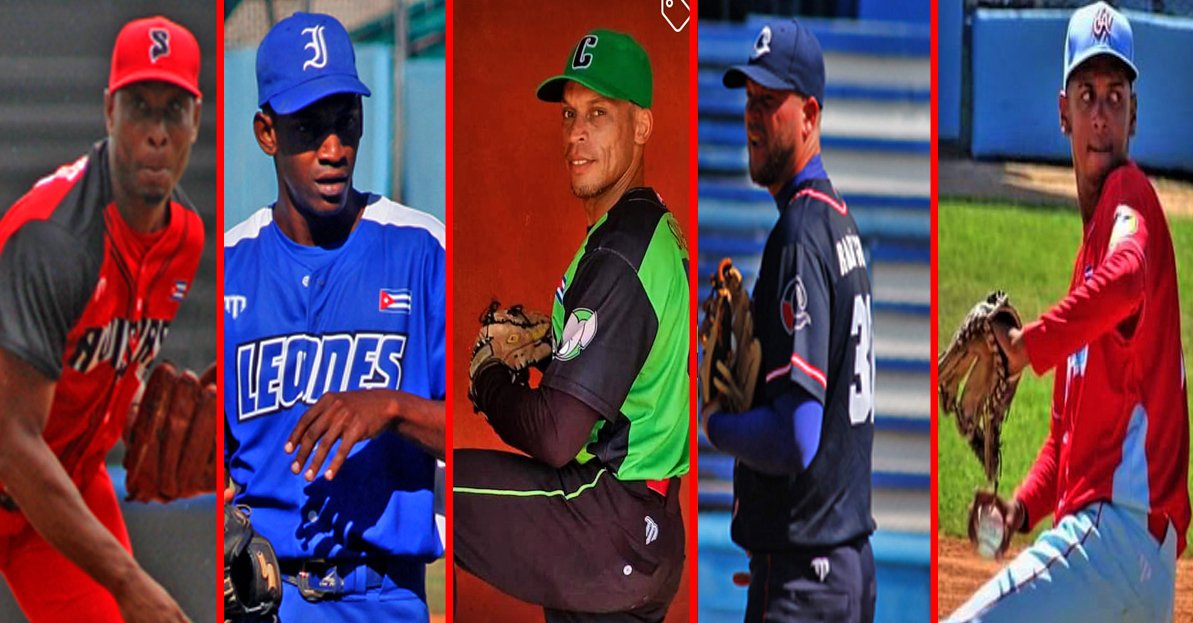 Ranking de los mejores lanzadores del campeonato cubano