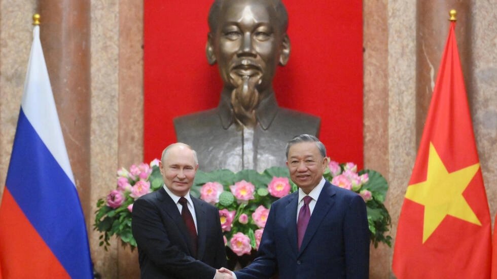 Presidentes de Rusia y Vietnam coinciden en afianzar nexos entre ambas naciones