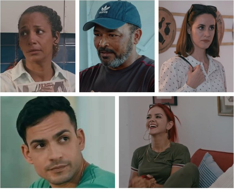 Actores de la telenovela  cubana Renacer