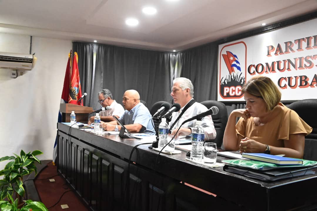 Pleno del Comité Provincial del PCC en Mayabeque