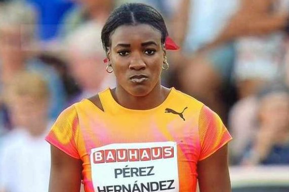 La atleta Leyanis Pérez