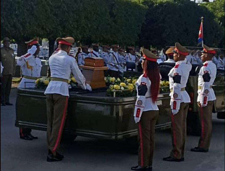 Homenaje al general de brigada Juan Israel Cervantes