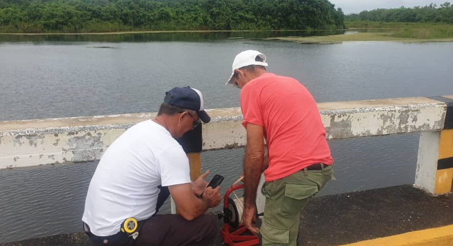 Monitoreo de presas en Isla de la Juventud