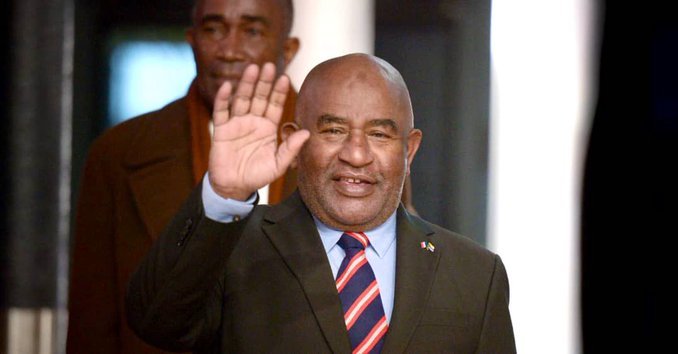 Azali Assoumani, presidente de Comoras