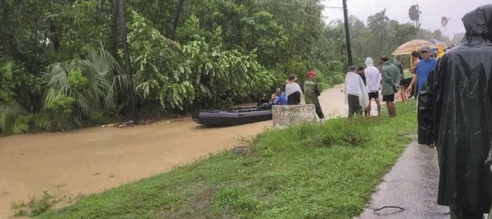 Afectaciones del huracán Oscar en Guantánamo.